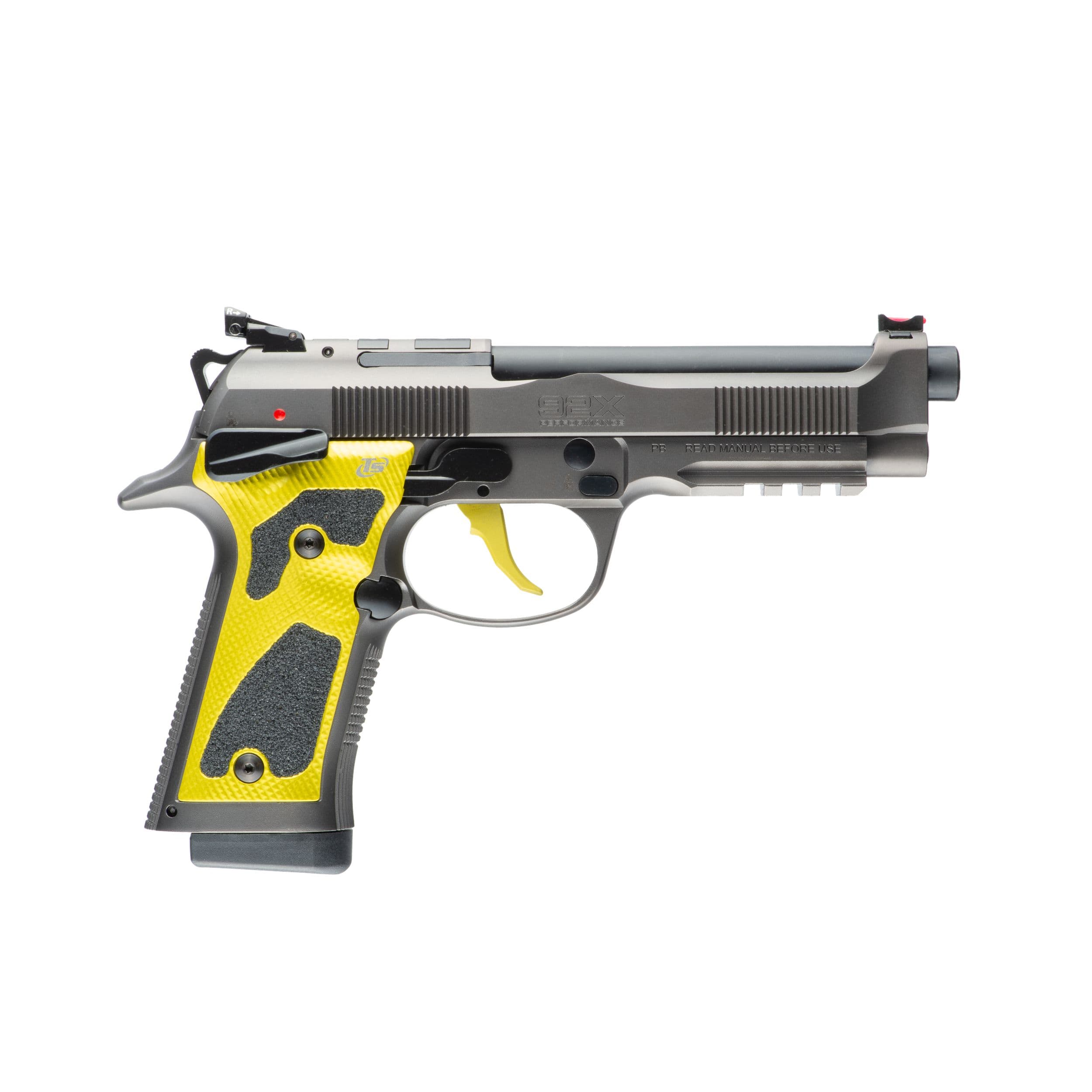 Beretta 92x RDO dark series yellow