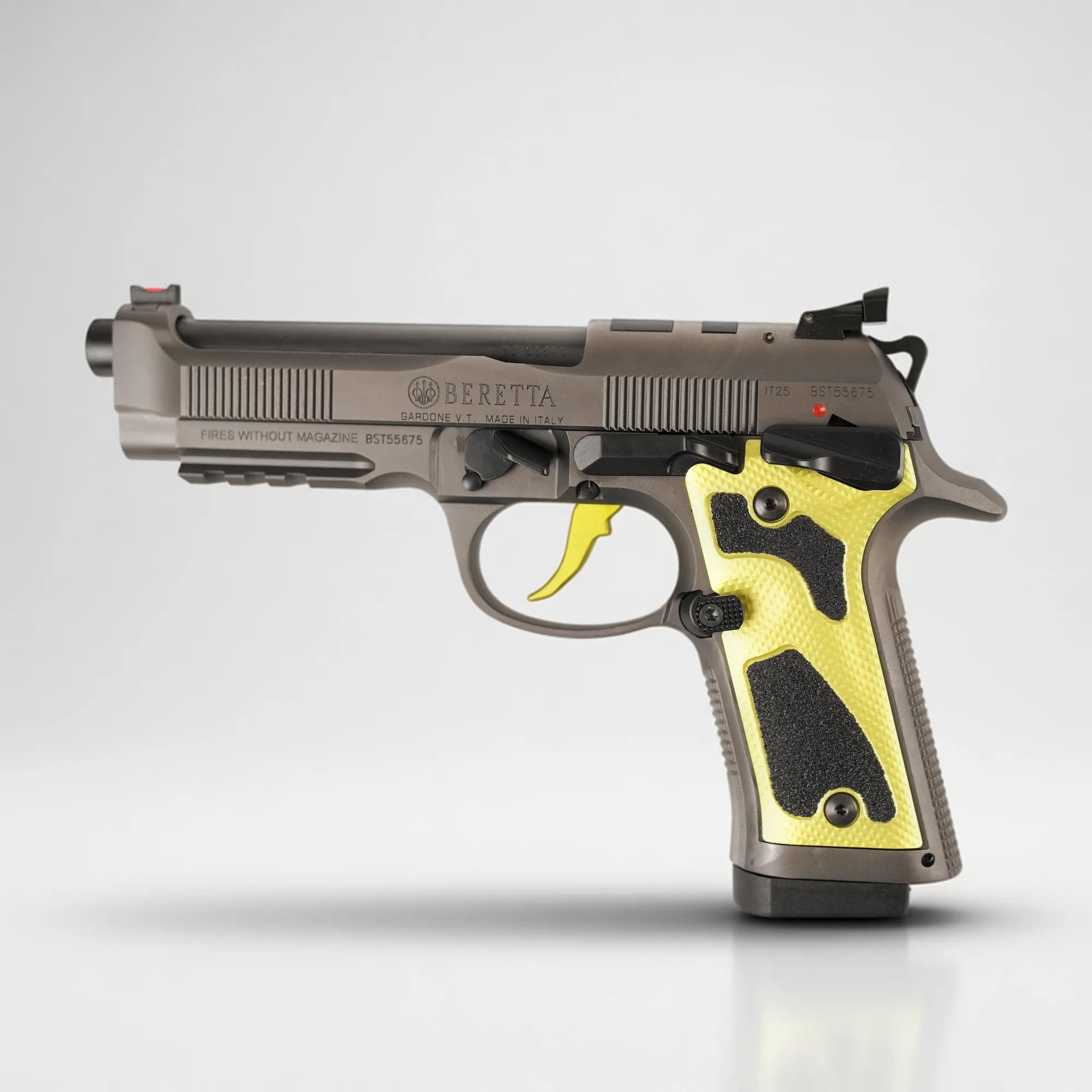 Beretta 92X Performance Optic Dark Series Yellow 9mm Luger, Hauptansicht