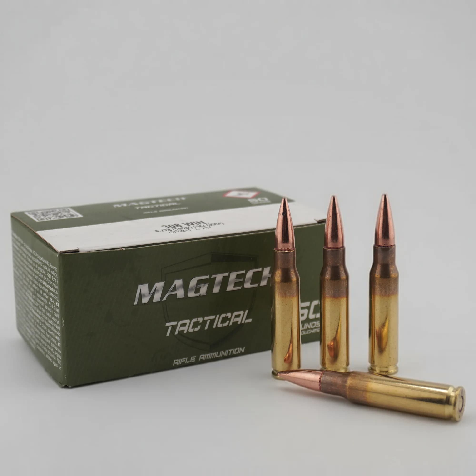 Magtech .308 Win Vollmantel Boat Tail 150 grs, 50 Schuss, Hauptansicht