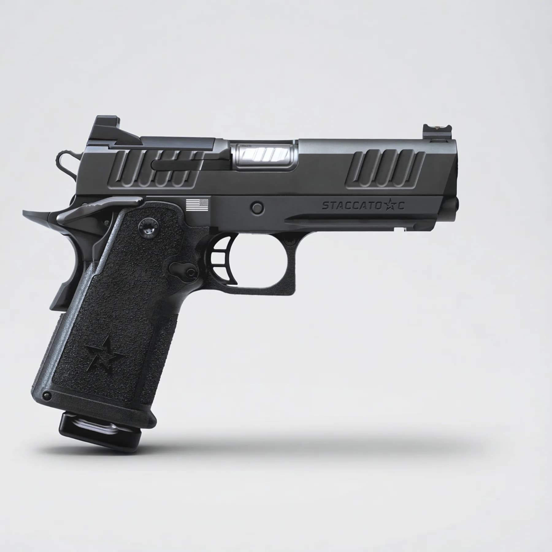 Staccato C 2011 9mm Luger, 102 mm Lauf, Aluminiumrahmen, Optics Ready, Hauptansicht (Herstellerbild)